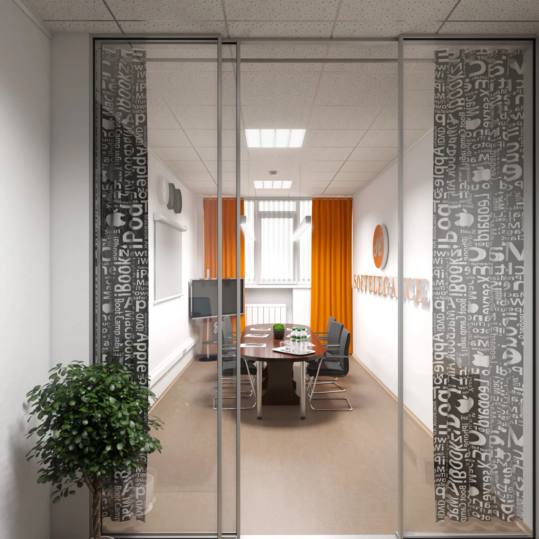 Office Suite — Interior visualization by Polygun